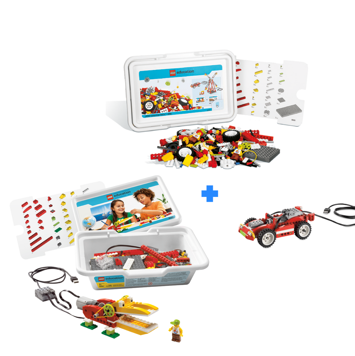 Paquete Set Base WeDo 9580 Recursos 9585 LEGO Education Edacom Store