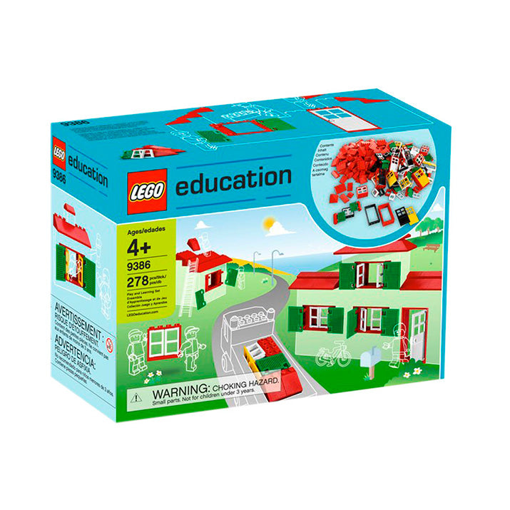 9386 Set ventanas y tejas LEGO Education DUPLO